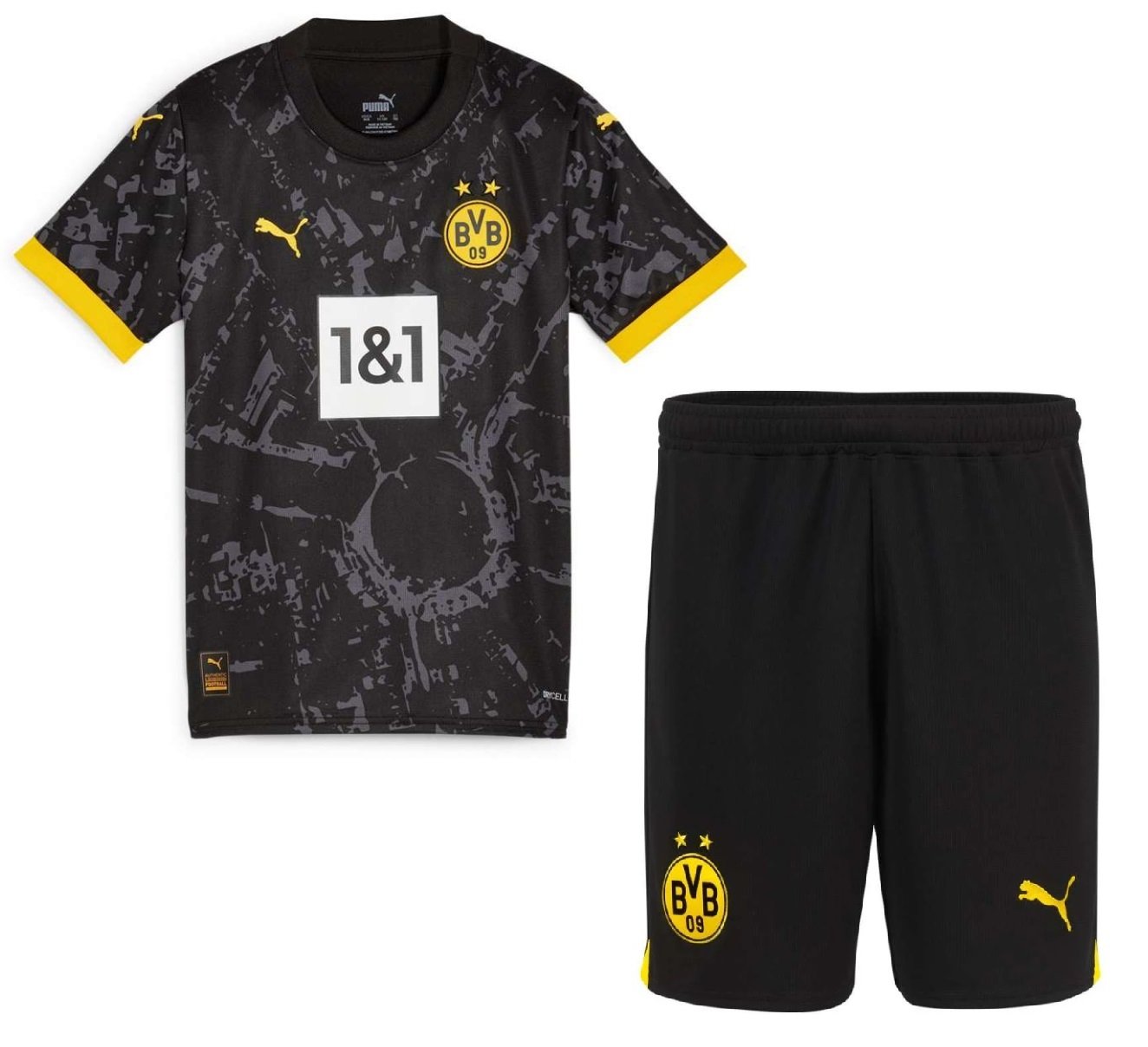 Kit infantil II Borussia Dortmund 2023 2024 Puma oficial